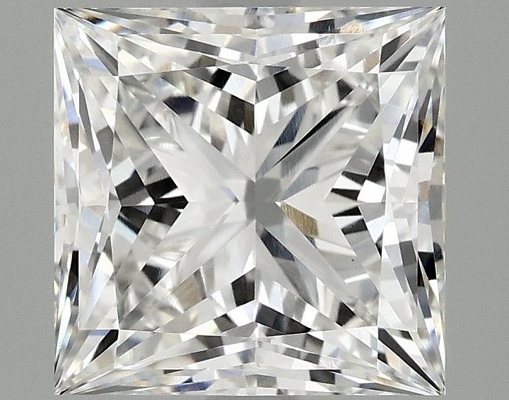 2.03 Carat Princess Shaped Ideal Cut VVS2 IGI Certified Lab Grown Diamond