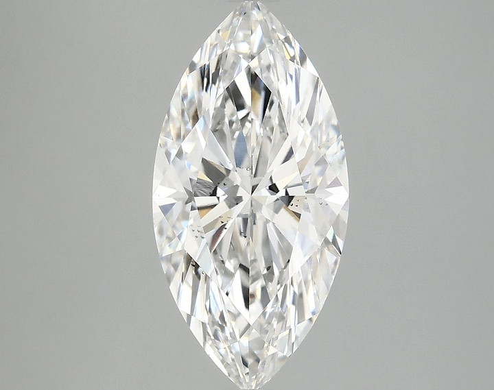 3.02 Carat Marquise Shaped Ideal Cut SI1 IGI Certified Lab Grown Diamond