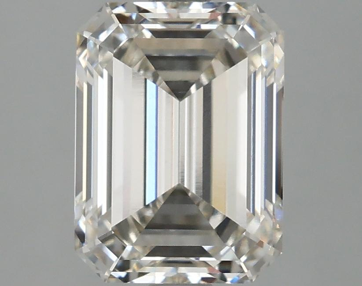 3.08 Carat Emerald Shaped Excellent Cut VVS2 IGI Certified Lab Grown Diamond