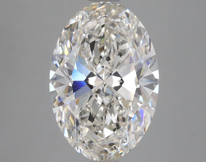 4.09 Carat Oval Shaped Ideal Cut VVS2 IGI Certified Lab Grown Diamond