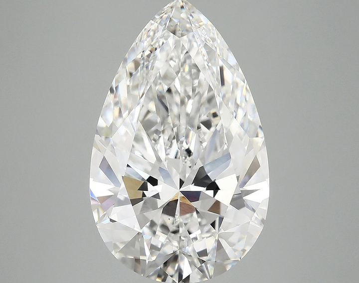 6.34 Carat Pear Shaped Ideal Cut VS1 IGI Certified Lab Grown Diamond