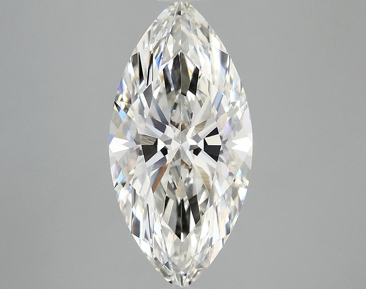 3.09 Carat Marquise Shaped Ideal Cut VS1 IGI Certified Lab Grown Diamond