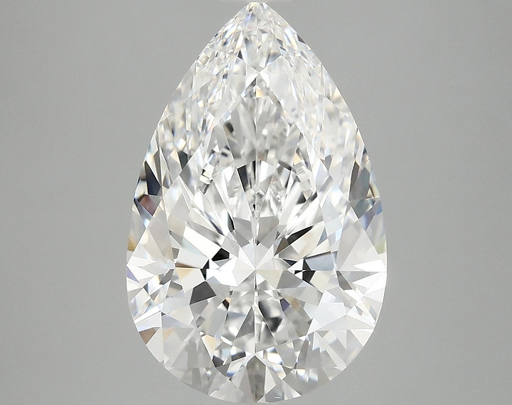 4.04 Carat Pear Shaped Ideal Cut VS1 IGI Certified Lab Grown Diamond
