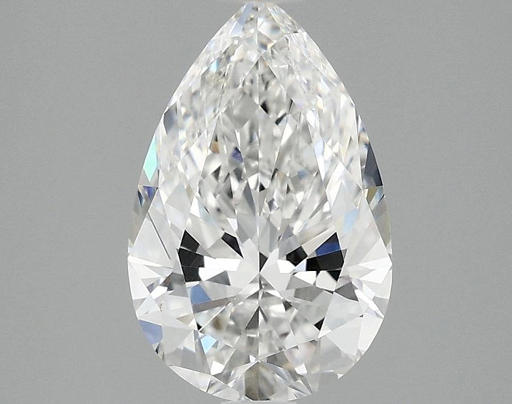 1.96 Carat Pear Shaped Ideal Cut VVS2 IGI Certified Lab Grown Diamond