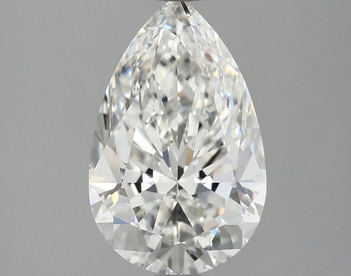 2.1 Carat Pear Shaped Ideal Cut VS1 IGI Certified Lab Grown Diamond