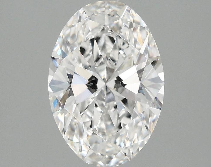 1.9 Carat Oval Shaped Ideal Cut VVS2 IGI Certified Lab Grown Diamond