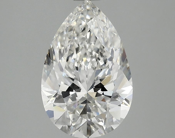 2.02 Carat Pear Shaped Excellent Cut VS1 IGI Certified Lab Grown Diamond