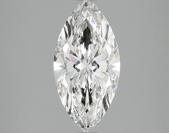 1.97 Carat Marquise Shaped Ideal Cut VVS2 IGI Certified Lab Grown Diamond