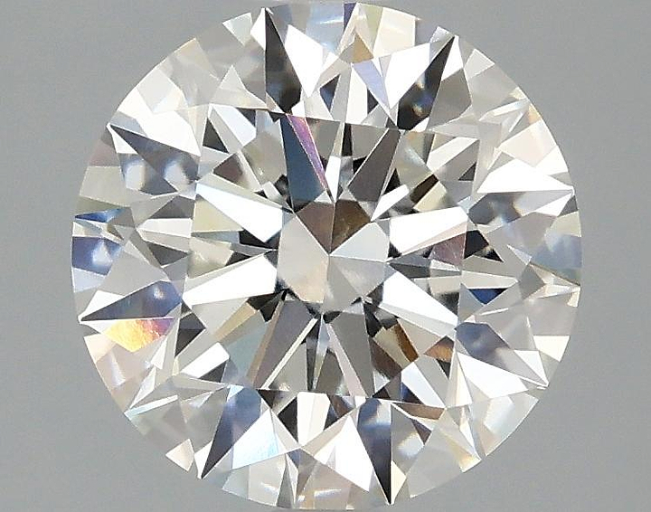 2.08 Carat Round Shaped Ideal Cut VVS2 IGI Certified Lab Grown Diamond
