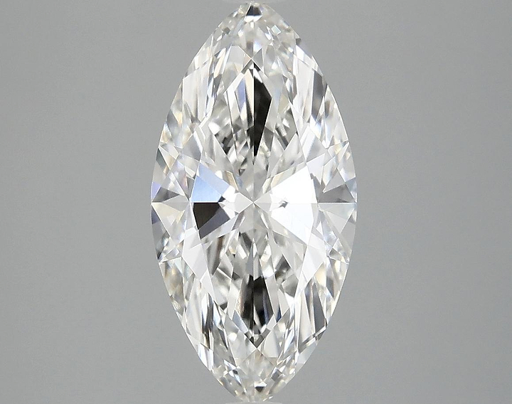 2.07 Carat Marquise Shaped Ideal Cut VVS1 IGI Certified Lab Grown Diamond