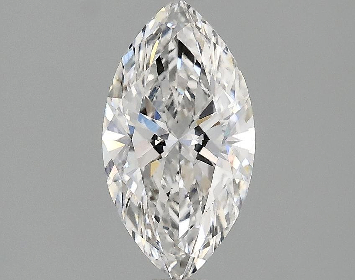 0.98 Carat Marquise Shaped Excellent Cut VS1 IGI Certified Lab Grown Diamond