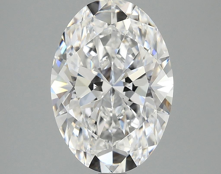3.1 Carat Oval Shaped Ideal Cut VVS2 IGI Certified Lab Grown Diamond