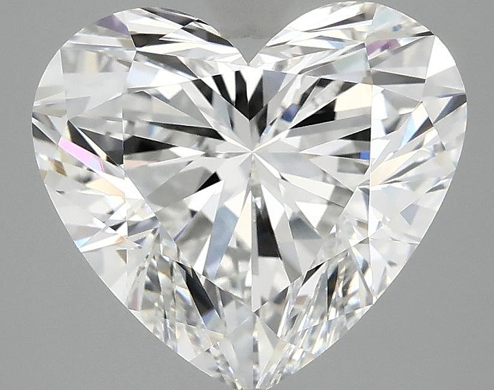 4.0 Carat Heart Shaped Ideal Cut VVS2 IGI Certified Lab Grown Diamond