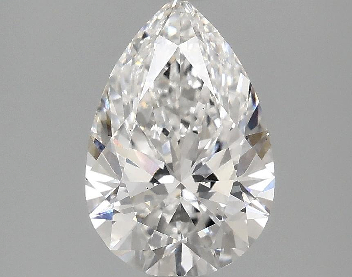 1.56 Carat Pear Shaped Excellent Cut VS1 IGI Certified Lab Grown Diamond