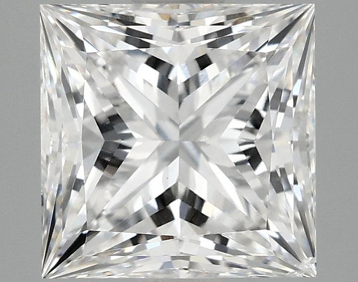 3.01 Carat Princess Shaped Ideal Cut VS2 IGI Certified Lab Grown Diamond