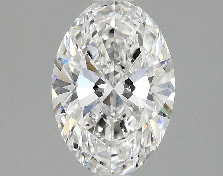 1.29 Carat Oval Shaped Ideal Cut VVS2 IGI Certified Lab Grown Diamond