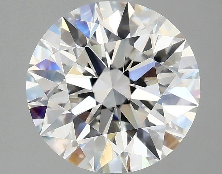 2.54 Carat Round Shaped Excellent Cut VVS2 IGI Certified Lab Grown Diamond