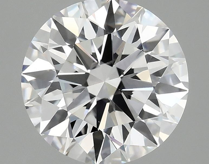 3.03 Carat Round Shaped Ideal Cut VVS2 IGI Certified Lab Grown Diamond