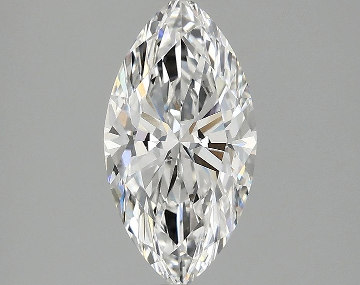 1.45 Carat Marquise Shaped Ideal Cut VVS1 IGI Certified Lab Grown Diamond