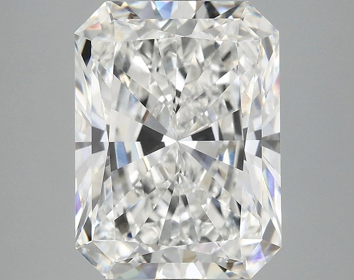 4.97 Carat Radiant Shaped Excellent Cut VVS2 IGI Certified Lab Grown Diamond