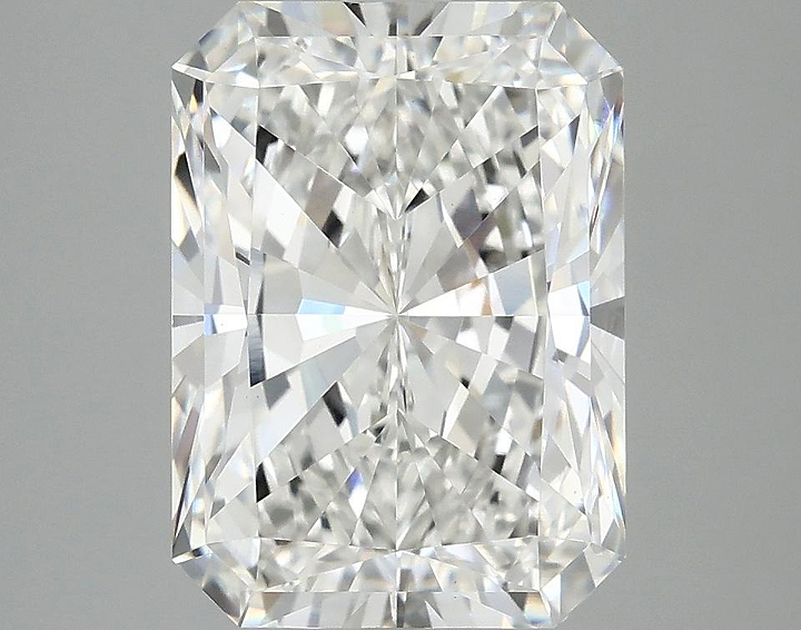 4.03 Carat Radiant Shaped Excellent Cut VVS2 IGI Certified Lab Grown Diamond