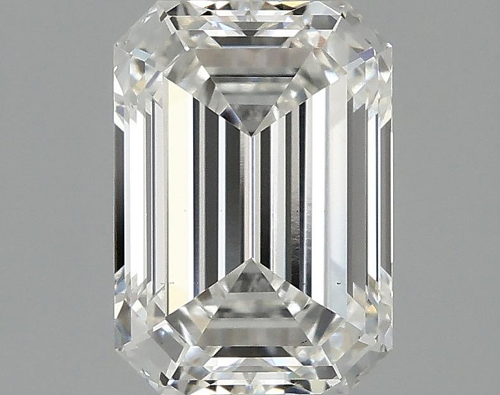 1.56 Carat Emerald Shaped Ideal Cut VS1 IGI Certified Lab Grown Diamond