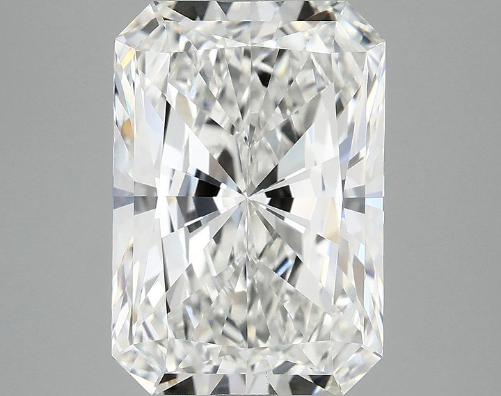 4.14 Carat Radiant Shaped Ideal Cut VVS2 IGI Certified Lab Grown Diamond