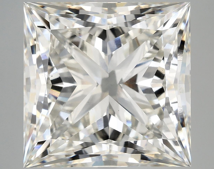 16.74 Carat Princess Shaped Ideal Cut VS1 IGI Certified Lab Grown Diamond