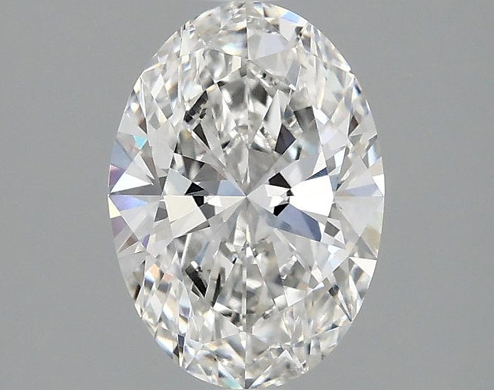 1.44 Carat Oval Shaped Ideal Cut VVS2 IGI Certified Lab Grown Diamond