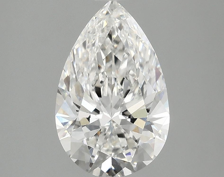 2.05 Carat Pear Shaped Ideal Cut VS1 IGI Certified Lab Grown Diamond