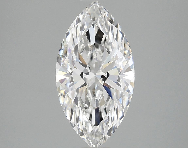 1.85 Carat Marquise Shaped Excellent Cut VS1 IGI Certified Lab Grown Diamond