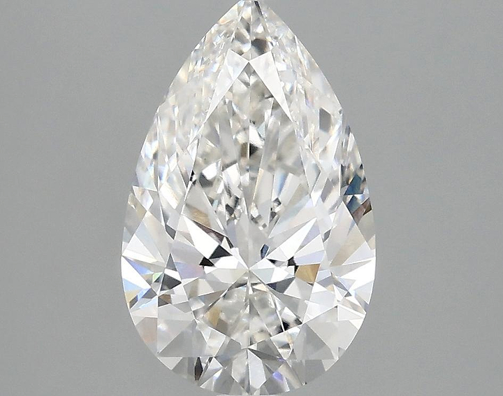 2.04 Carat Pear Shaped Ideal Cut VS1 IGI Certified Lab Grown Diamond