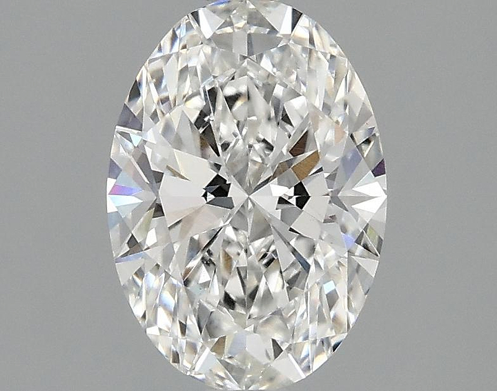 1.55 Carat Oval Shaped Ideal Cut VVS2 IGI Certified Lab Grown Diamond