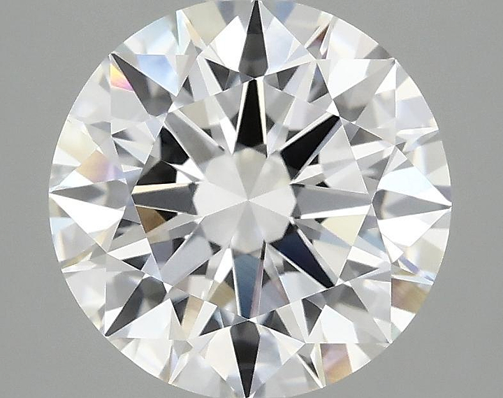 3.09 Carat Round Shaped Ideal Cut VVS2 IGI Certified Lab Grown Diamond