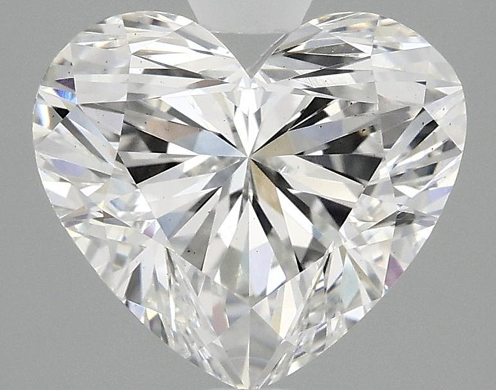3.07 Carat Heart Shaped Ideal Cut VS2 IGI Certified Lab Grown Diamond