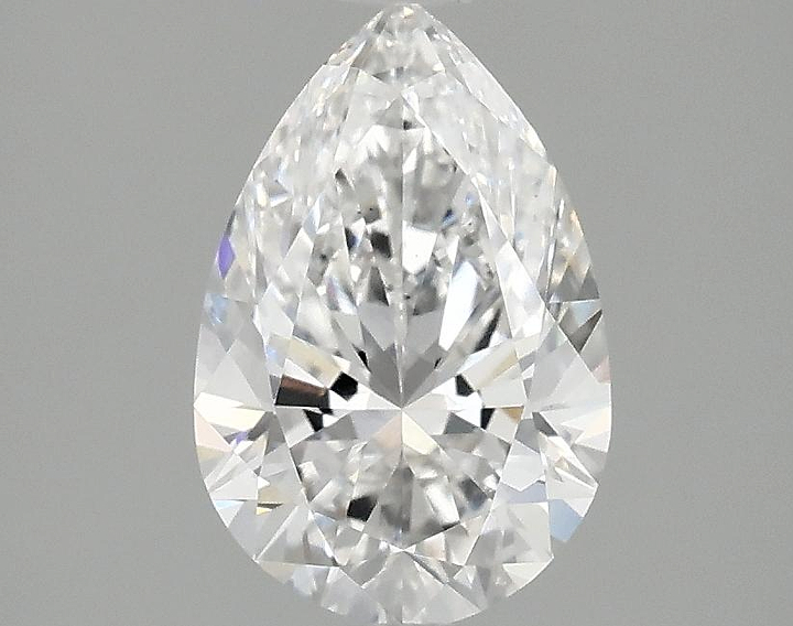 1.55 Carat Pear Shaped Excellent Cut VS1 IGI Certified Lab Grown Diamond