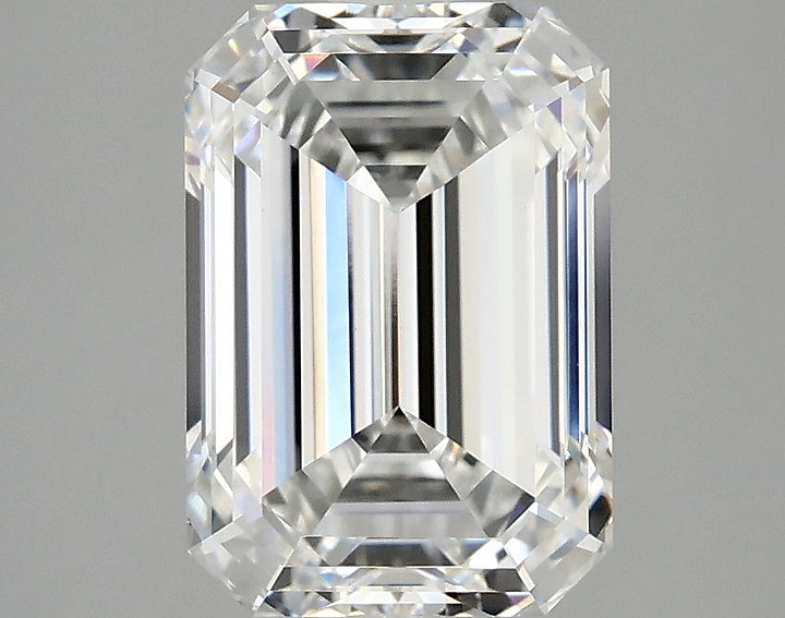 2.99 Carat Emerald Shaped Ideal Cut VS1 IGI Certified Lab Grown Diamond