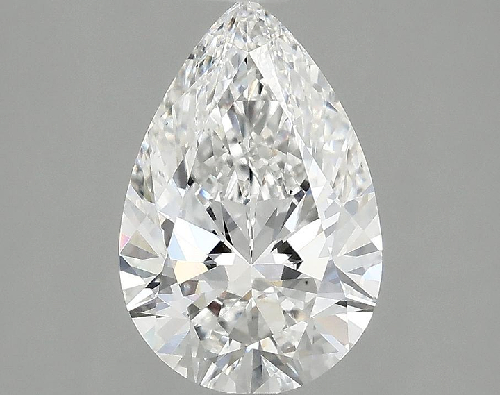 1.95 Carat Pear Shaped Excellent Cut VS1 IGI Certified Lab Grown Diamond