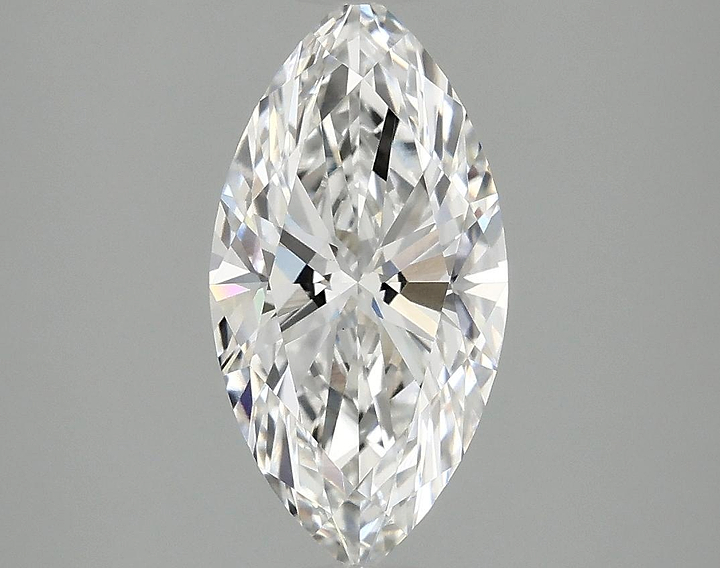 2.09 Carat Marquise Shaped Ideal Cut VVS2 IGI Certified Lab Grown Diamond