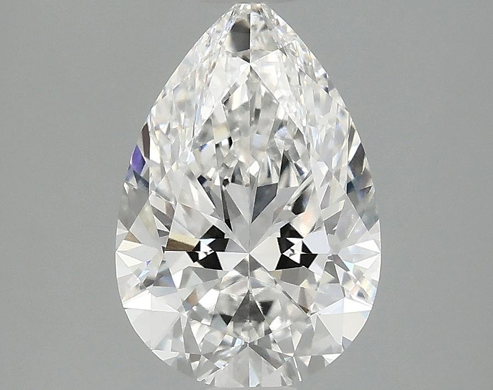 2.08 Carat Pear Shaped Excellent Cut VS1 IGI Certified Lab Grown Diamond