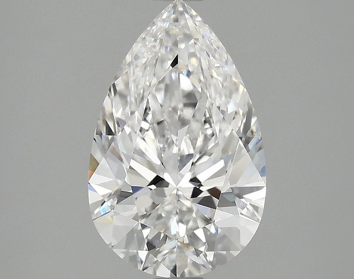 2.09 Carat Pear Shaped Ideal Cut VS1 IGI Certified Lab Grown Diamond