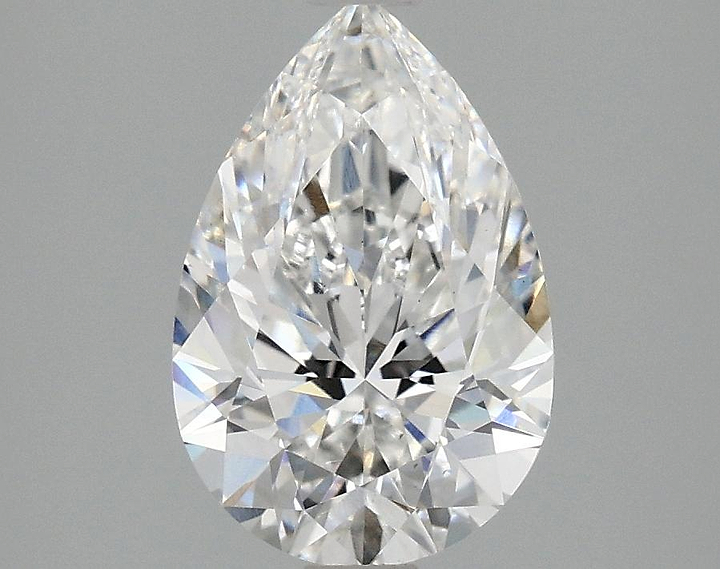2.06 Carat Pear Shaped Excellent Cut VS1 IGI Certified Lab Grown Diamond