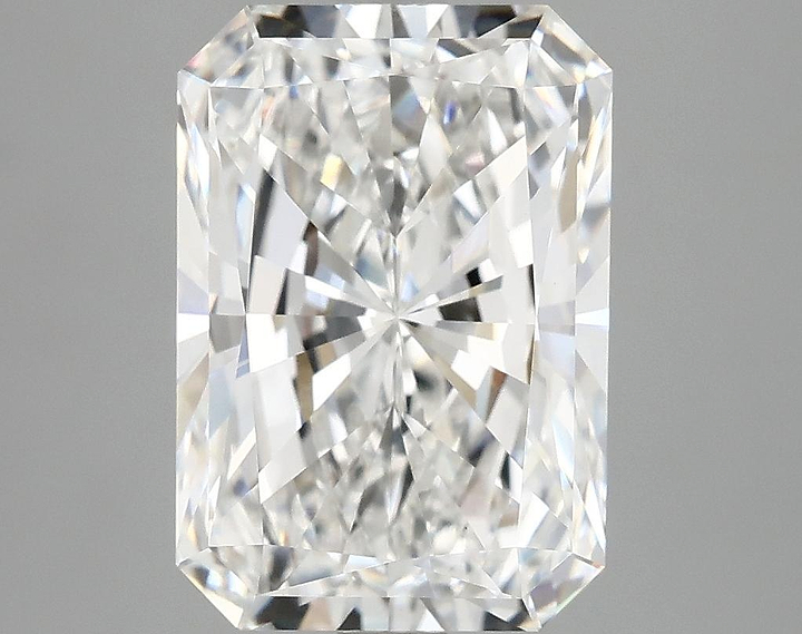 4.13 Carat Radiant Shaped Ideal Cut VVS2 IGI Certified Lab Grown Diamond
