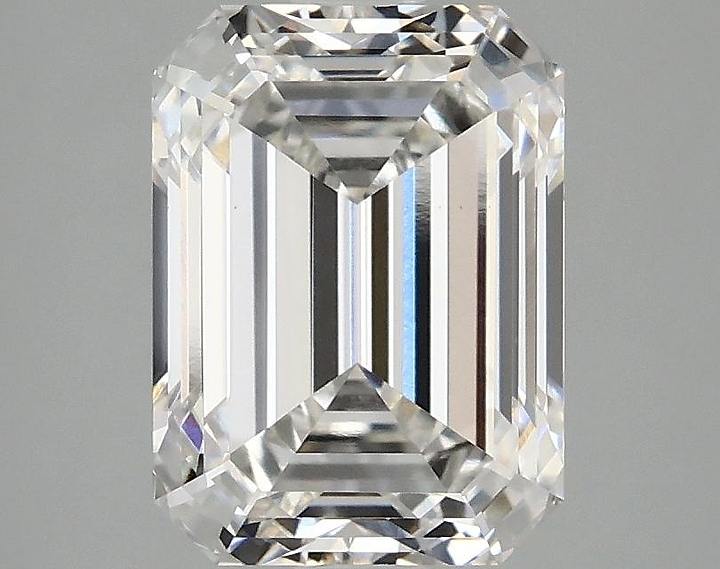2.89 Carat Emerald Shaped Excellent Cut VVS2 IGI Certified Lab Grown Diamond