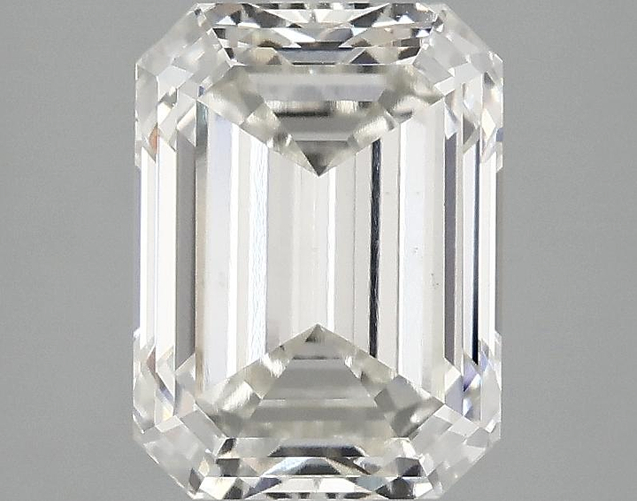 2.98 Carat Emerald Shaped Excellent Cut VS2 IGI Certified Lab Grown Diamond