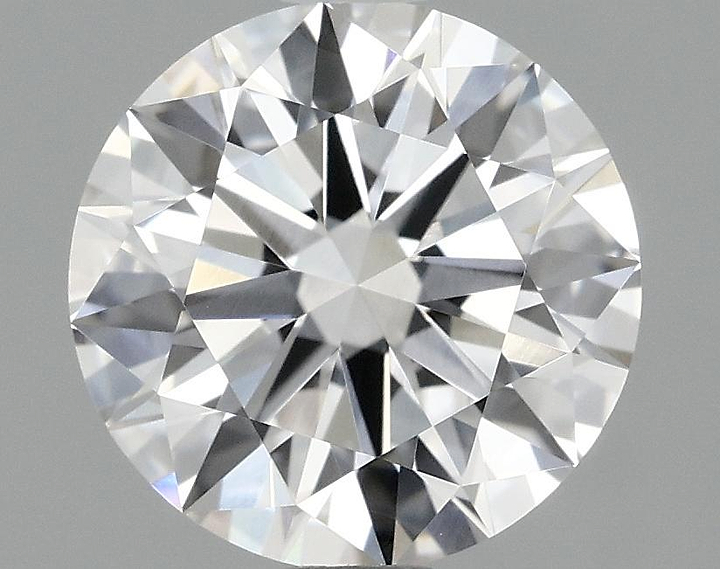 1.54 Carat Round Shaped Ideal Cut VVS2 IGI Certified Lab Grown Diamond
