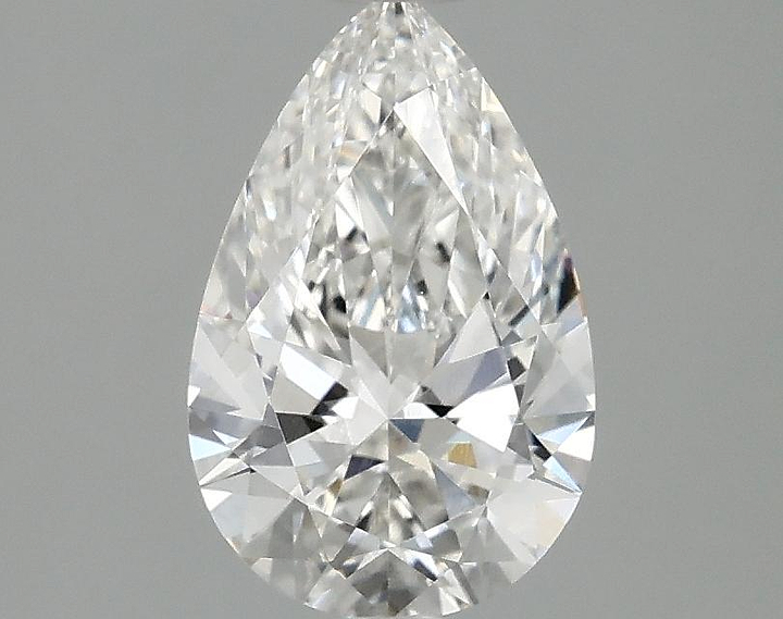 1.36 Carat Pear Shaped Ideal Cut VVS2 IGI Certified Lab Grown Diamond