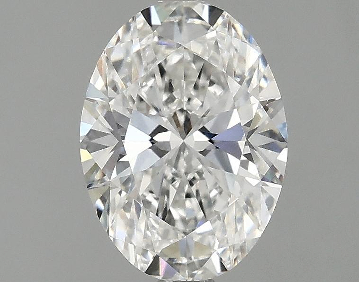 1.5 Carat Oval Shaped Excellent Cut VVS2 IGI Certified Lab Grown Diamond