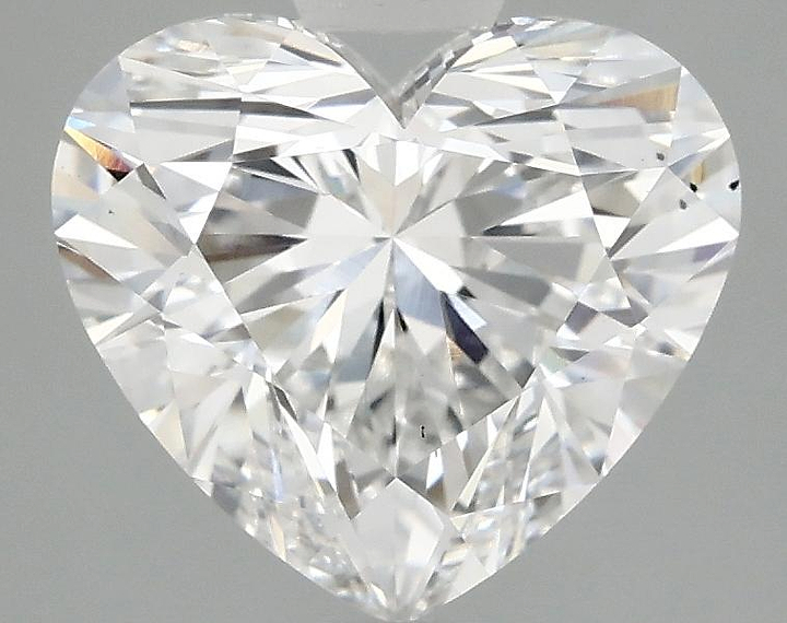 3.07 Carat Heart Shaped Ideal Cut VS2 IGI Certified Lab Grown Diamond