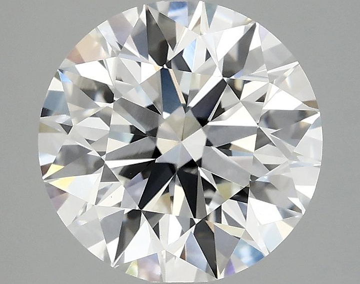 2.98 Carat Round Shaped Ideal Cut VVS2 IGI Certified Lab Grown Diamond
